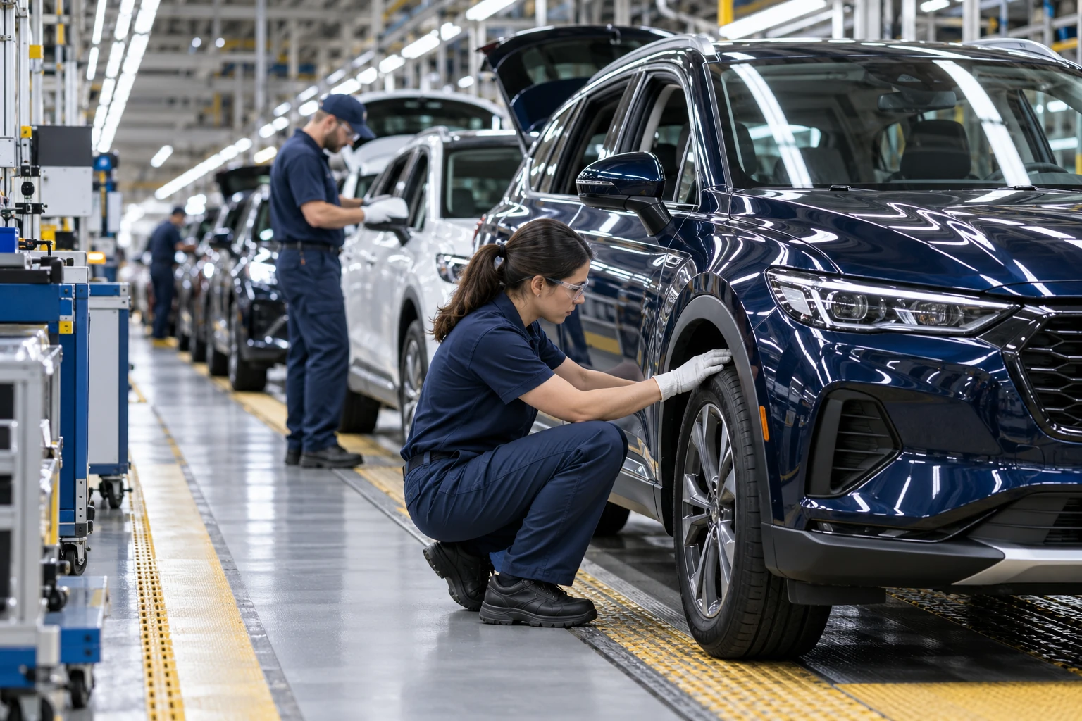 Automotive workplace